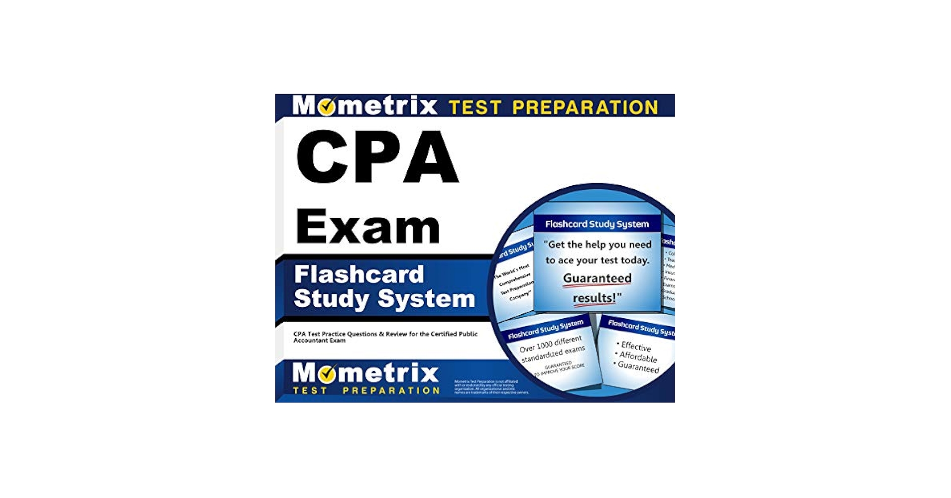 CPA Exam Flashcard Study System: CPA Test Practice Questions
